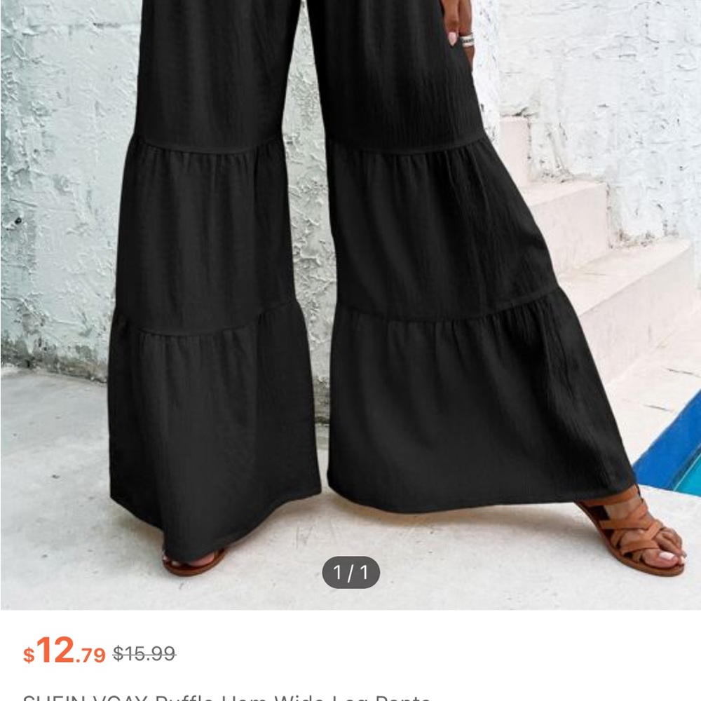 SHEIN flowy pants